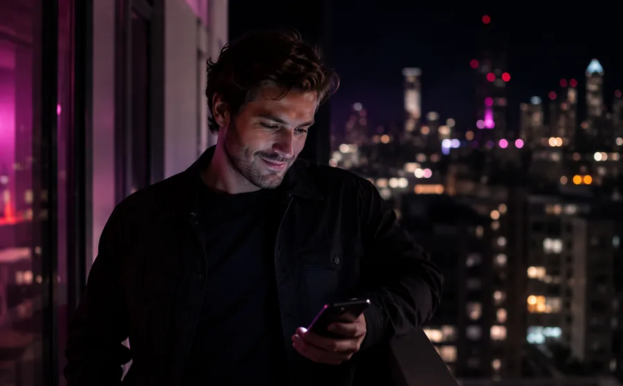 AI boyfriend chat experience on Darlink AI