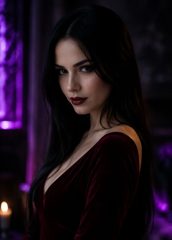 Ava — Mysterious AI companion character on Darlink AI